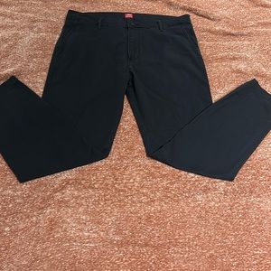 Black chinos